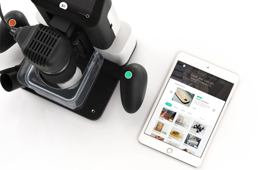 Shaper Origin Logo White